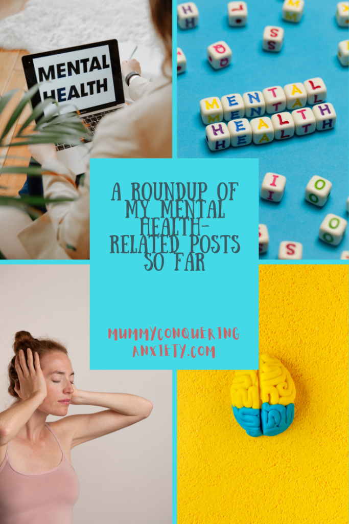 A roundup of my mental health-related posts so far